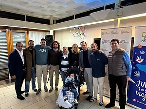 Yessika Quintero asiste a la presentación del cartel de Diego Ramos