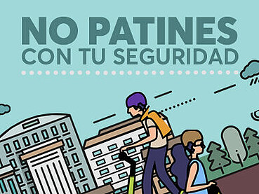 No patines con tu seguridad