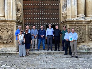 Representantes municipales visitan La Cartuja