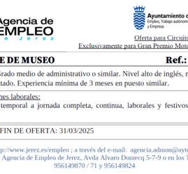 Oferta Agencia Empleo