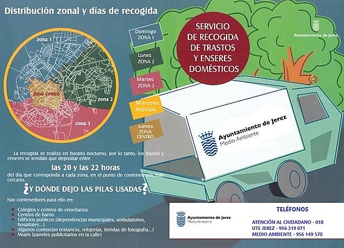 Recogida de trastos y enseres domésticos