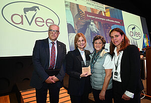 La alcaldesa en la inauguración del congreso