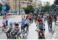 Fiesta de La ‘Bici-Amistad’ en Jerez