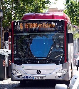 Uso del transporte público con garantías saludables