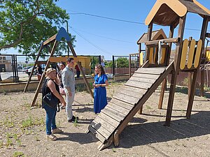 Jaime Espinar y Susana Sánchez visita técnica a Las Pachecas